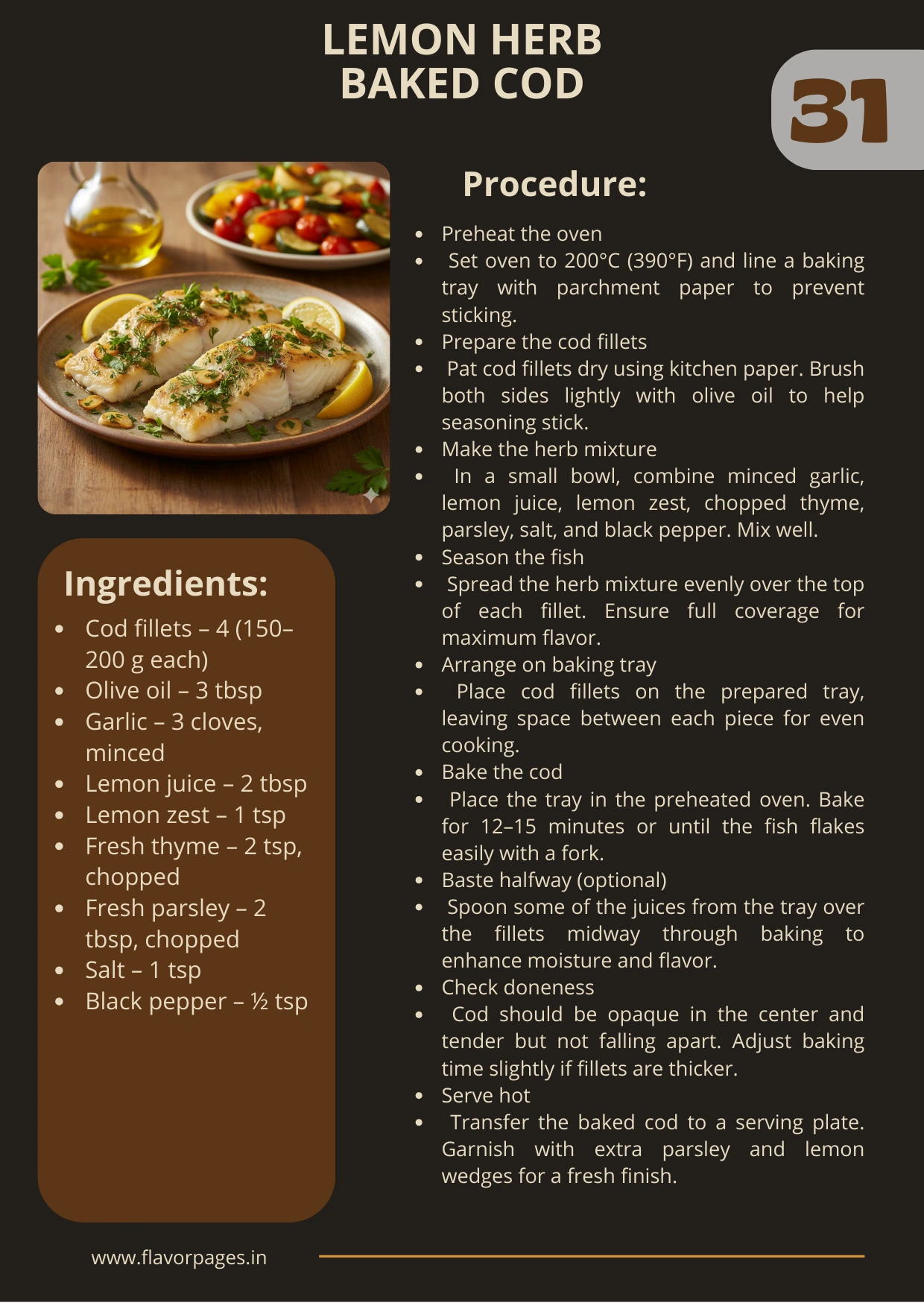 Sample recipe page 3 from the non-veg book bundle
