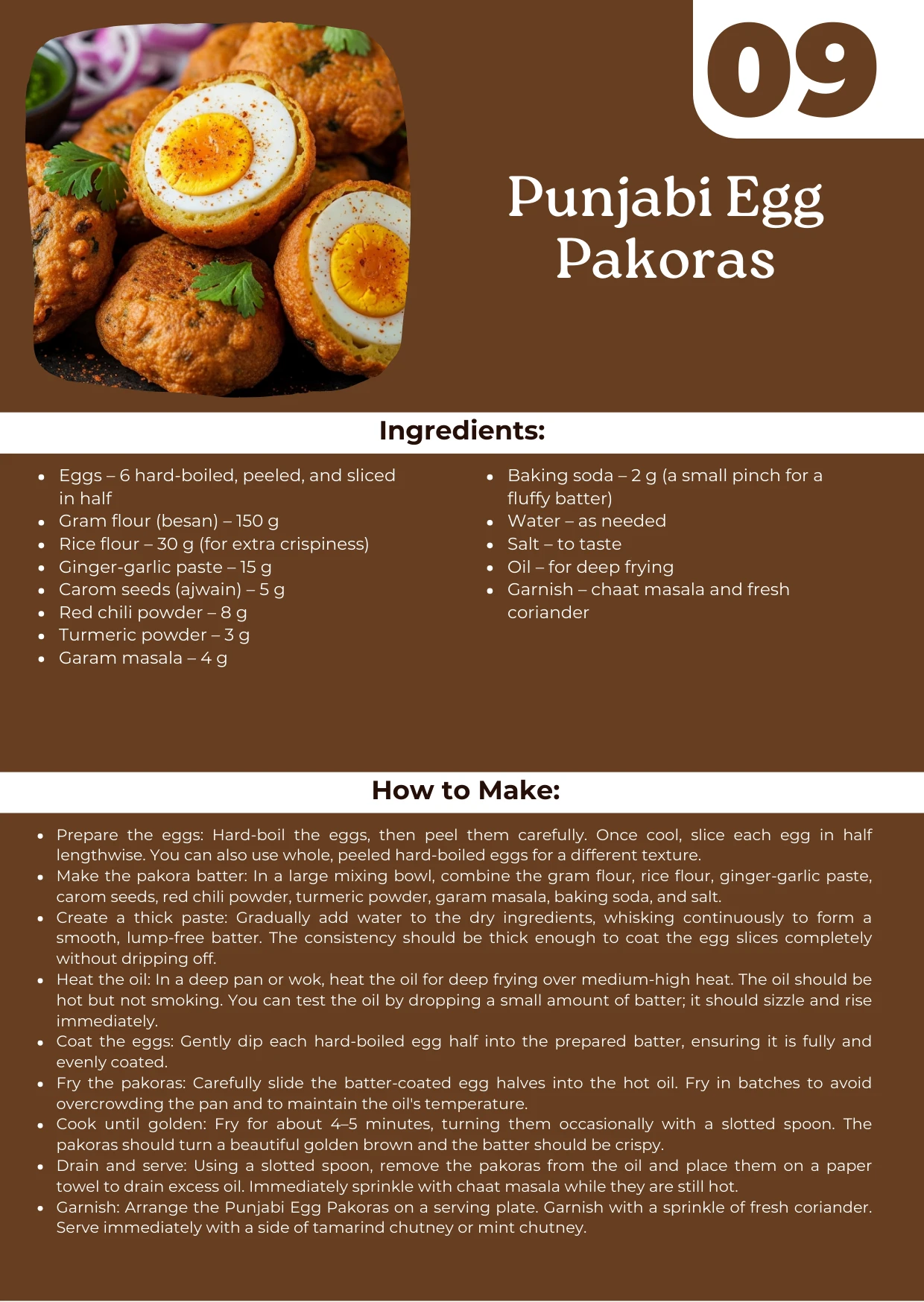 Sample recipe page 6 from the non-veg book bundle