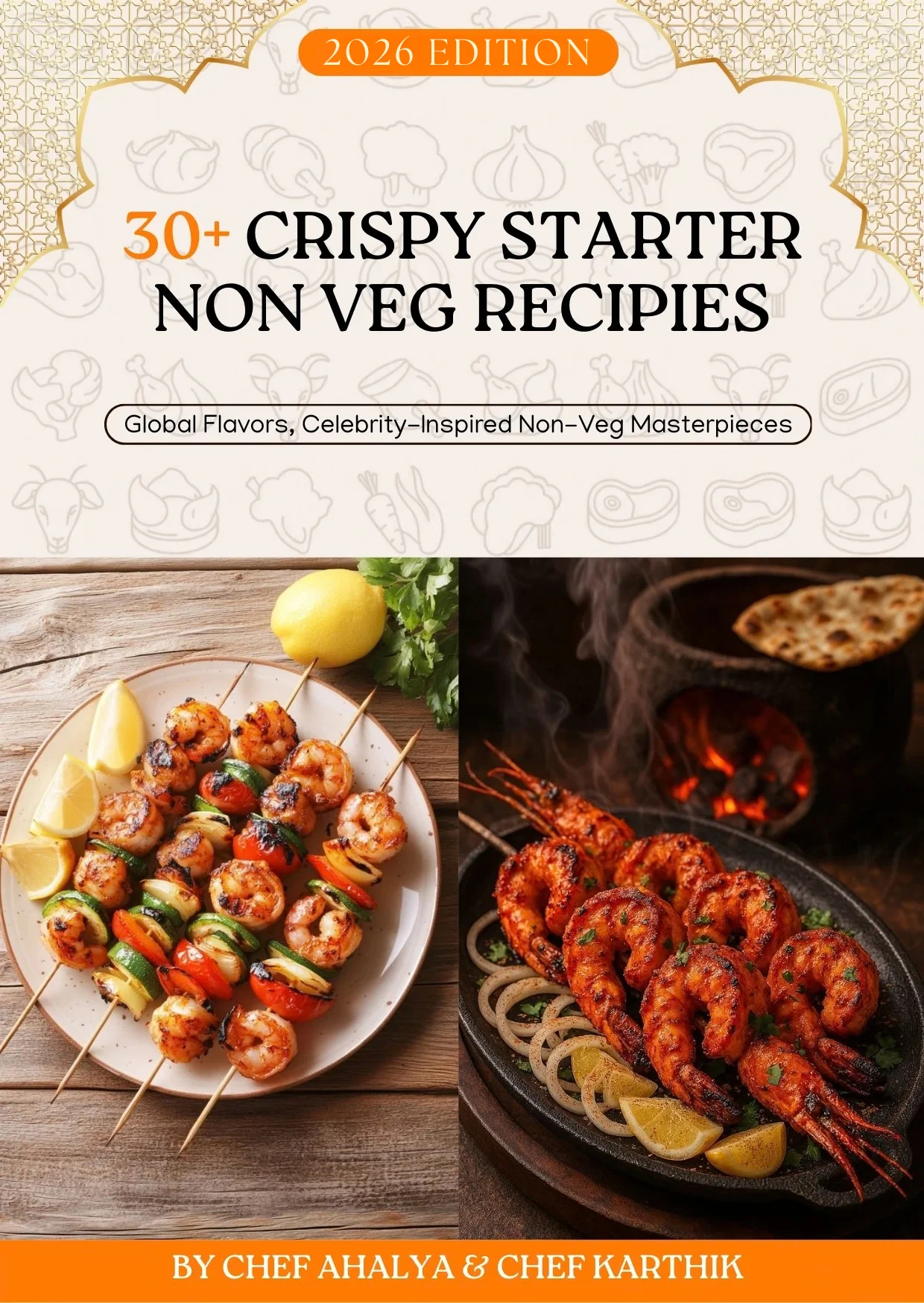30+ CRISPY STARTER NON VEG RECIPIES book cover
